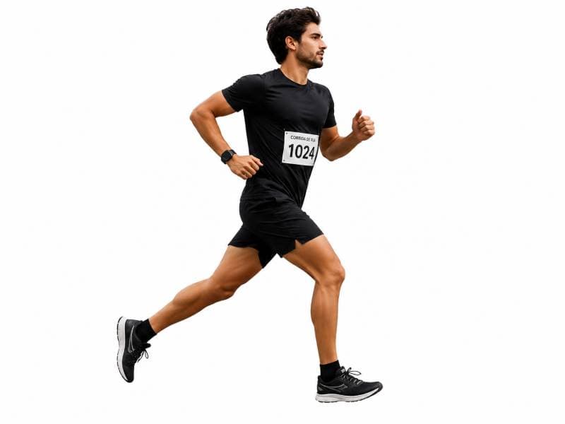 runner's race bib