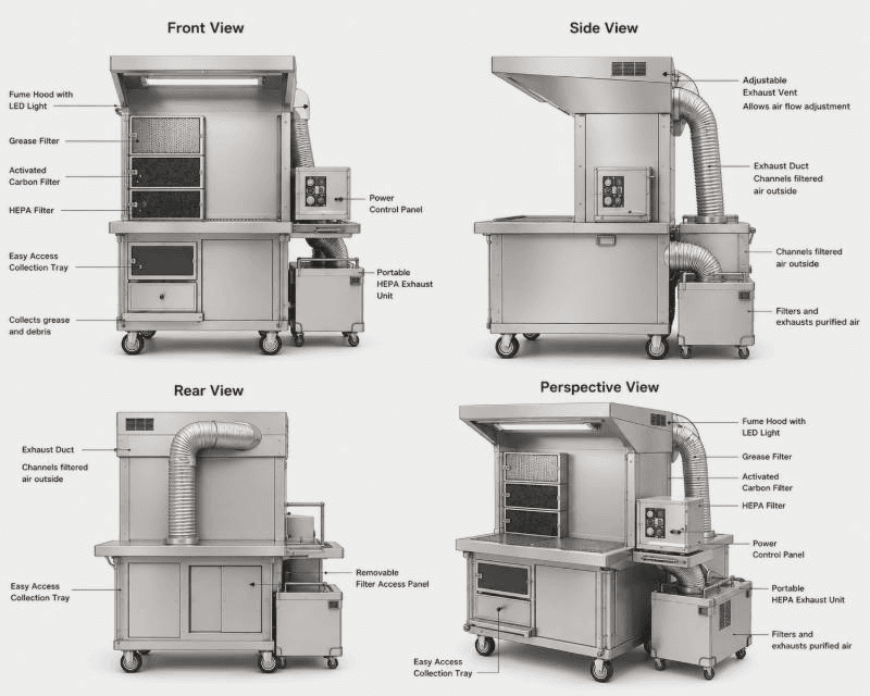 industrial ventilation unit