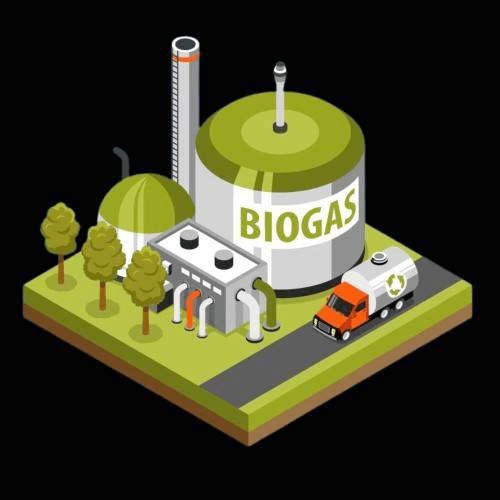 biogas storage tank