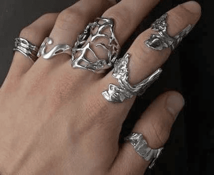 metal ring holder