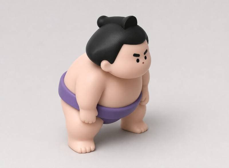 sumo wrestler figurine