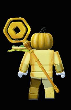 gold staff
