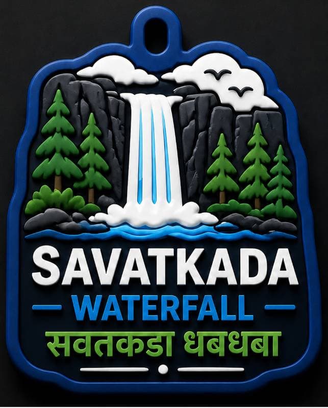 waterfall ornament