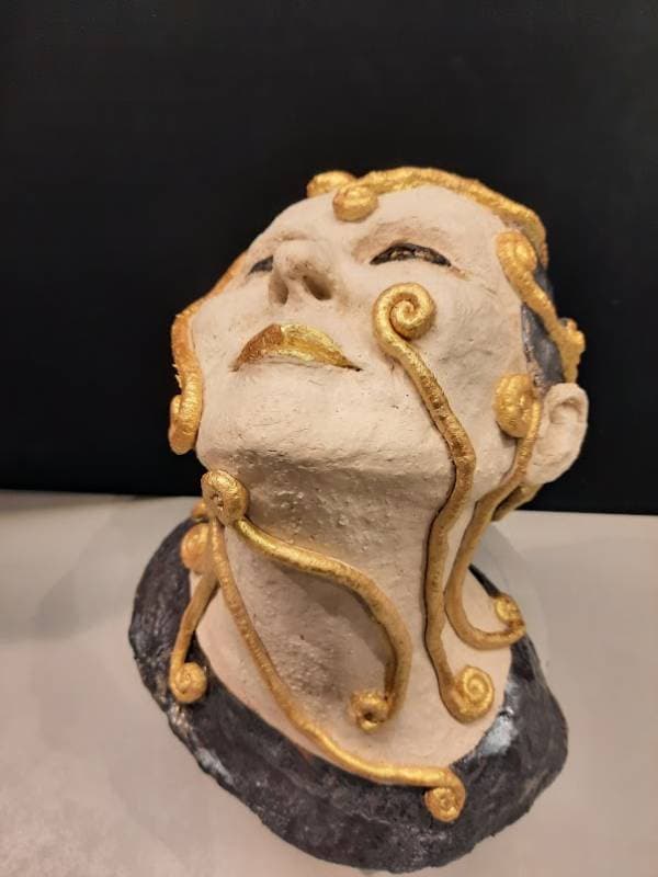 golden headpiece