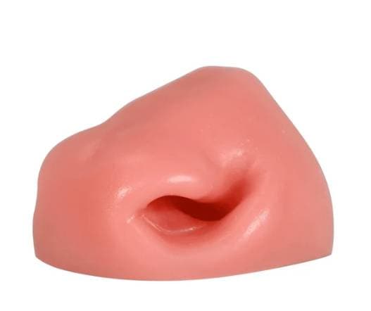 pink plastic nose