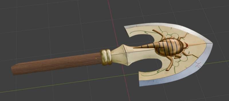 metal axe