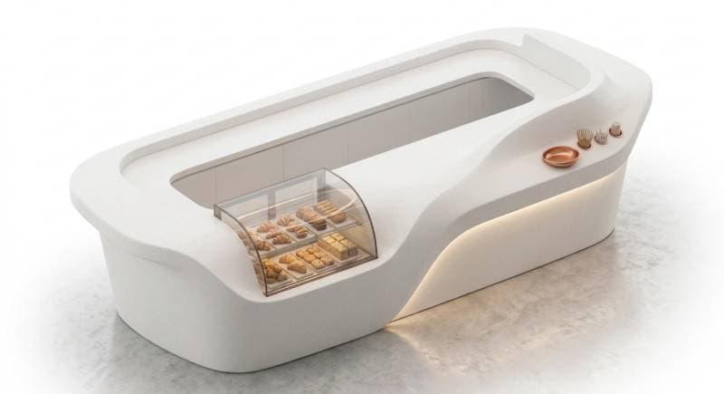 bakery display case