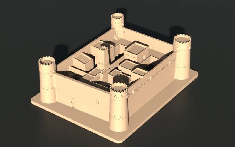 castle model