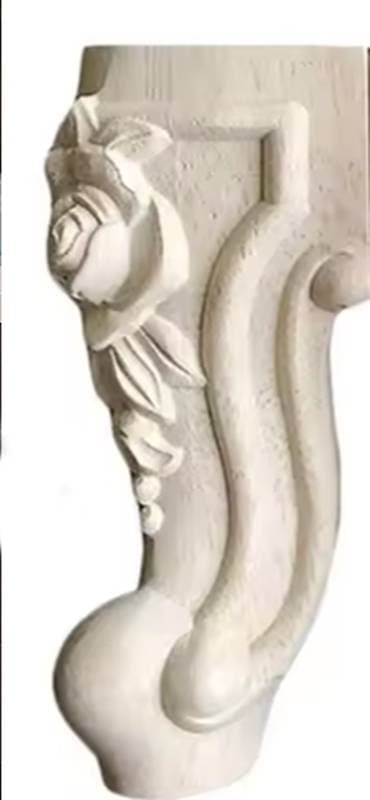 carved wooden bracket