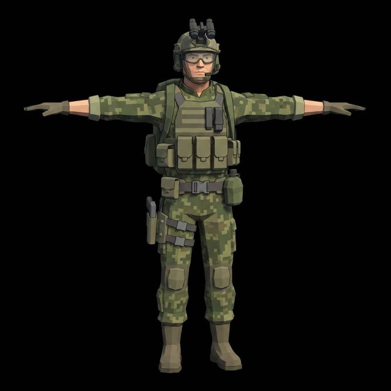 camouflage tactical vest