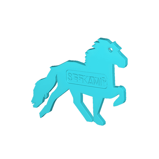 3d plastic horse