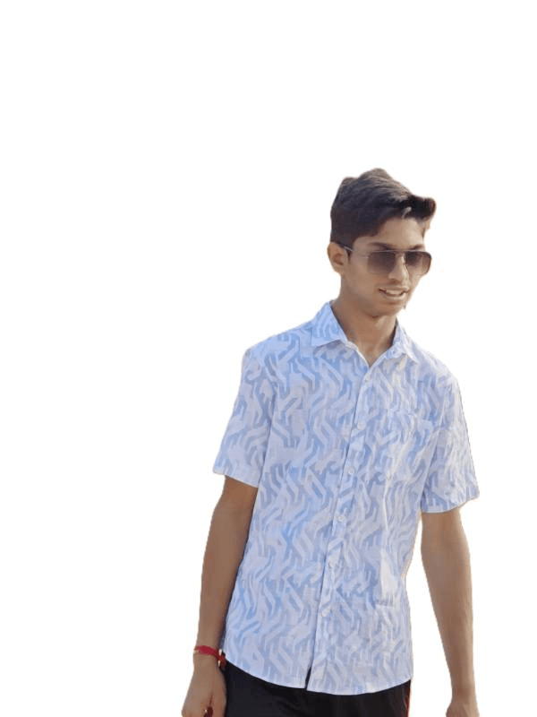 white shirt