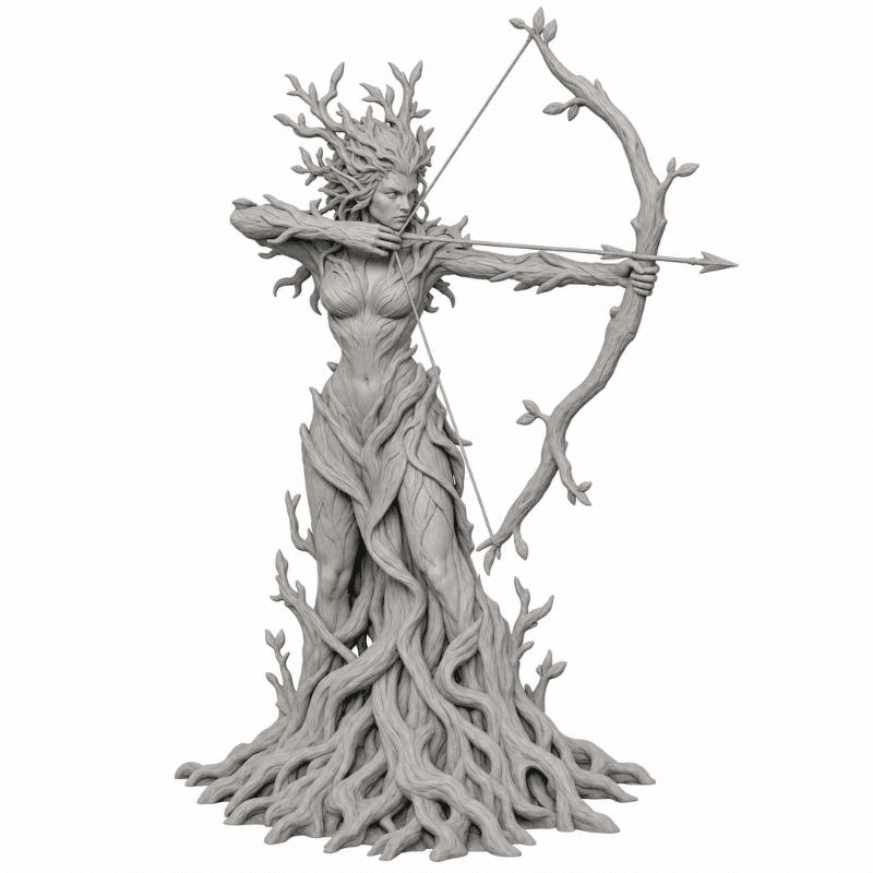 wooden bow