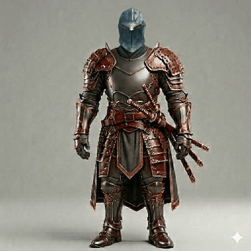metal armor figure