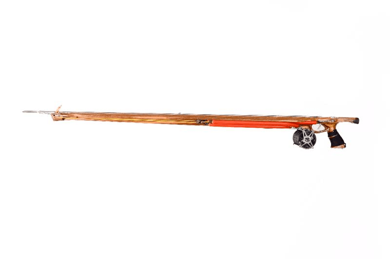 long wooden shotgun