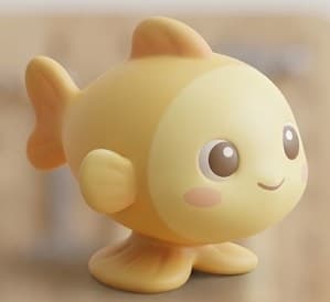 yellow toy fish