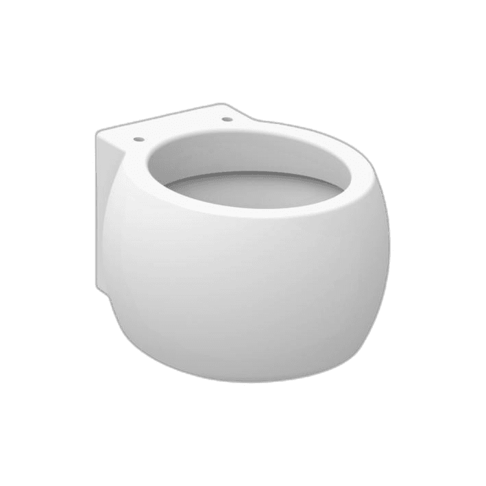 white toilet