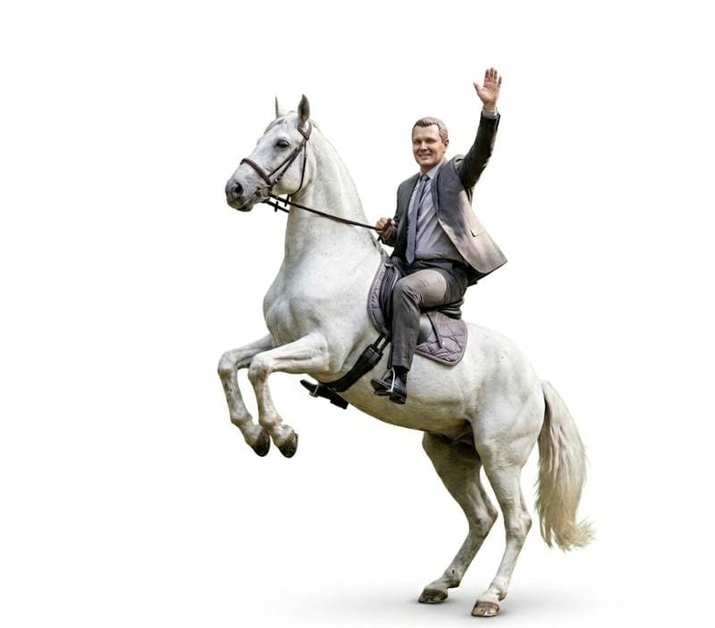 white horse