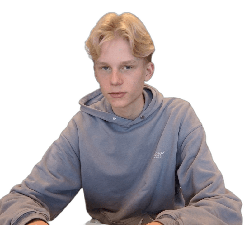gray hoodie
