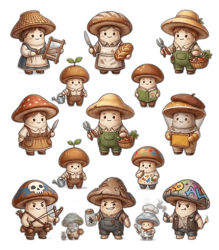 toy mushroom