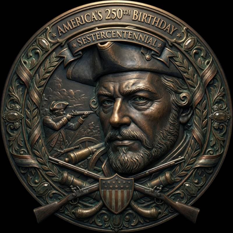 metal commemorative medal