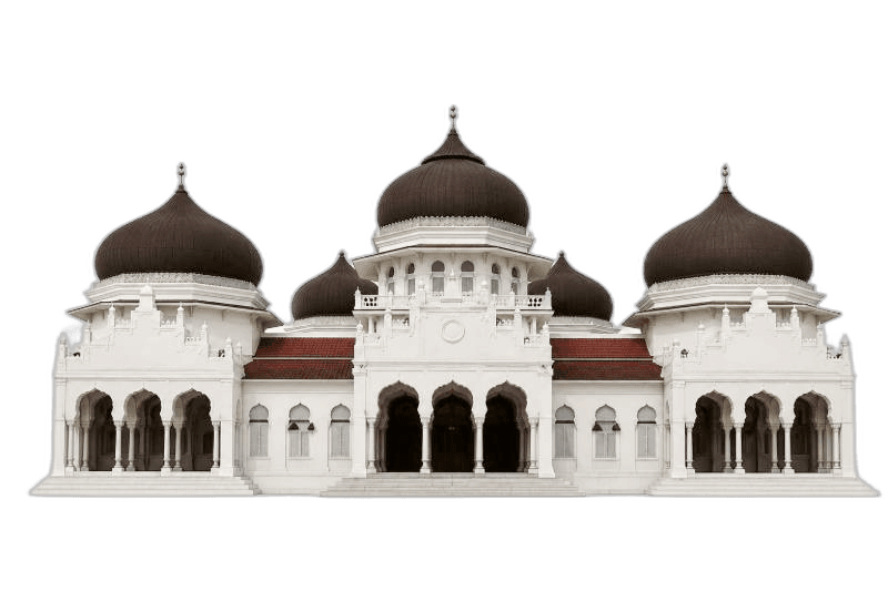 white building