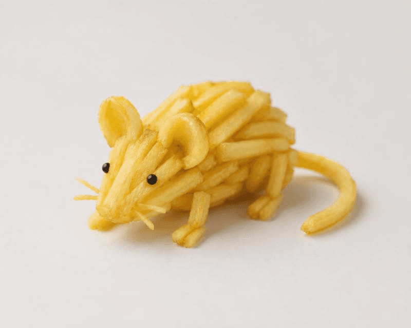 french fry mouse