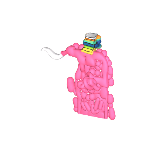 pink object