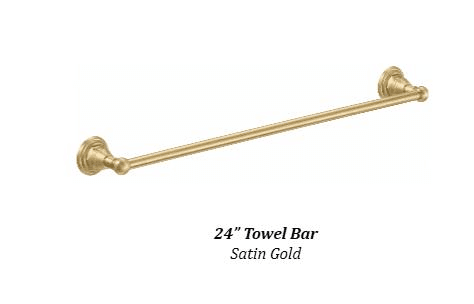 gold towel bar