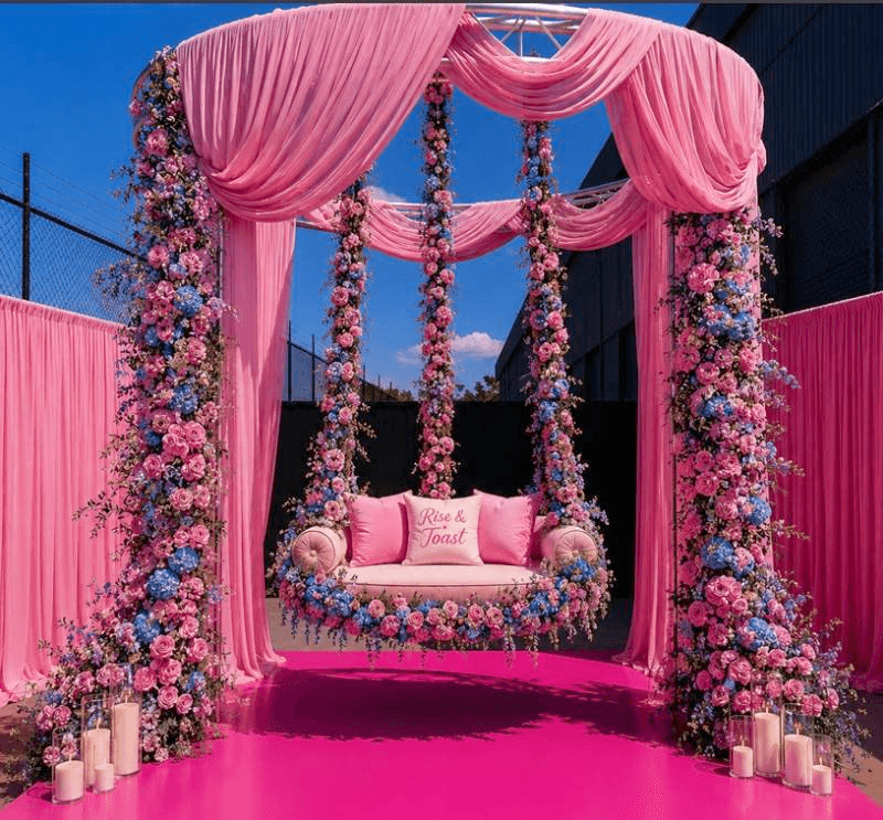 pink swing