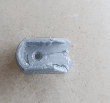 gray plastic object