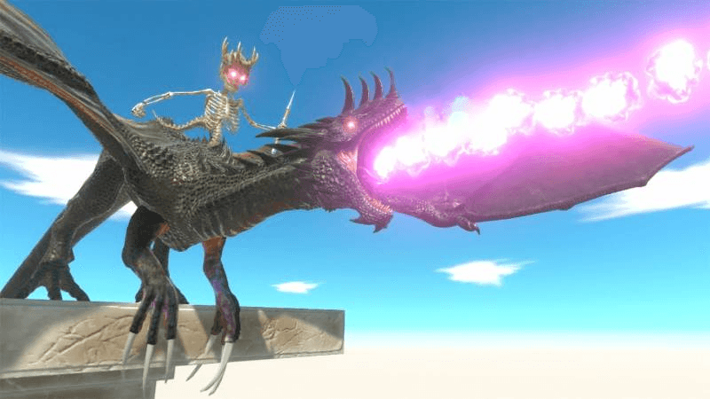 metal dragon statue