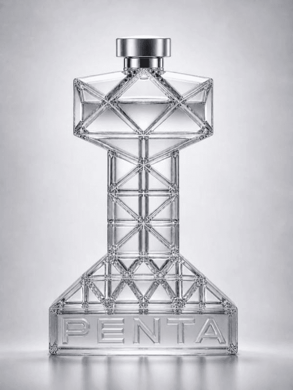 glass bottle