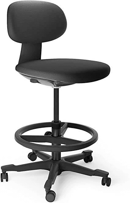 black office chair