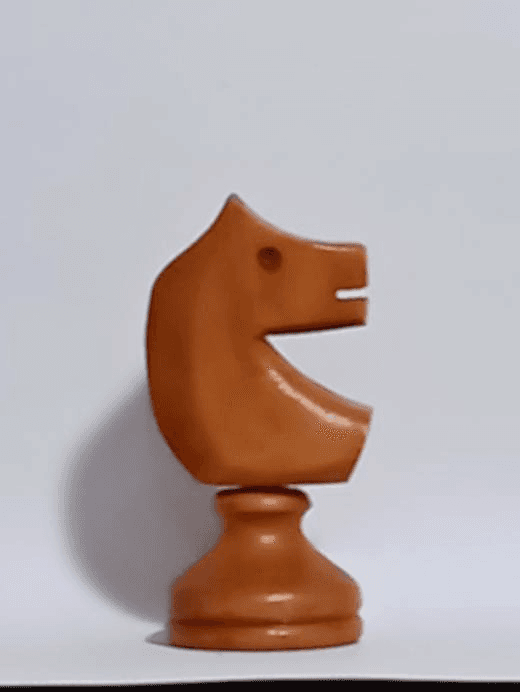 wooden horse figurine
