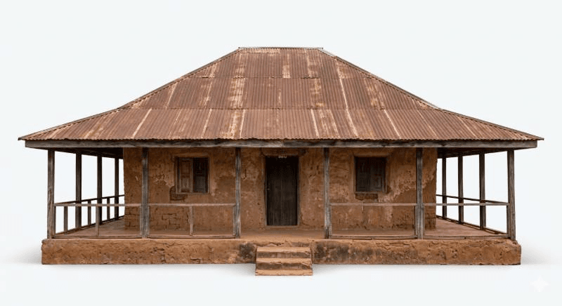 rustic house
