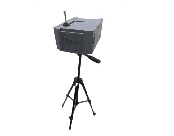 metal tripod stand