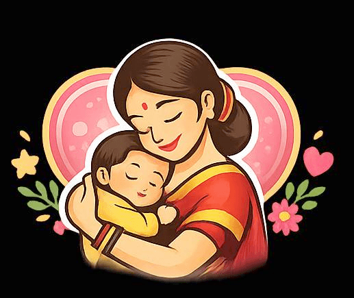 mother and child