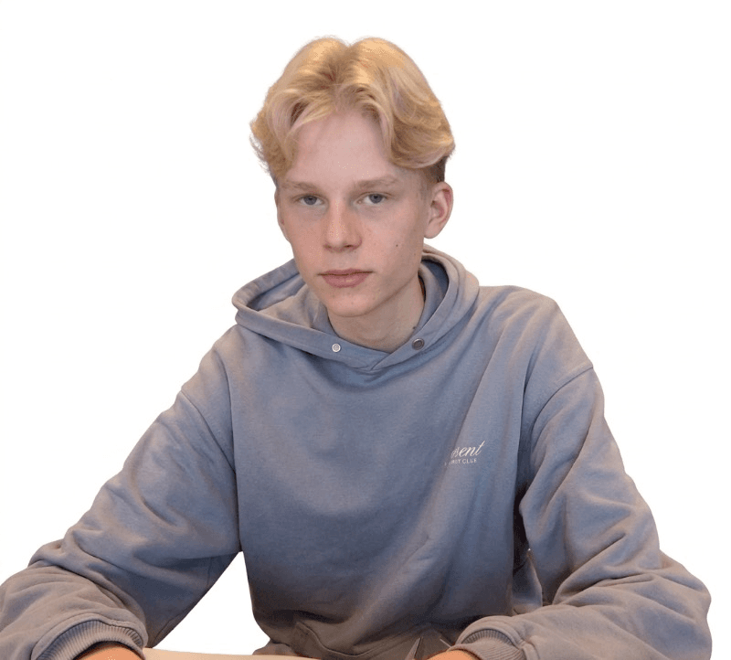 gray hoodie