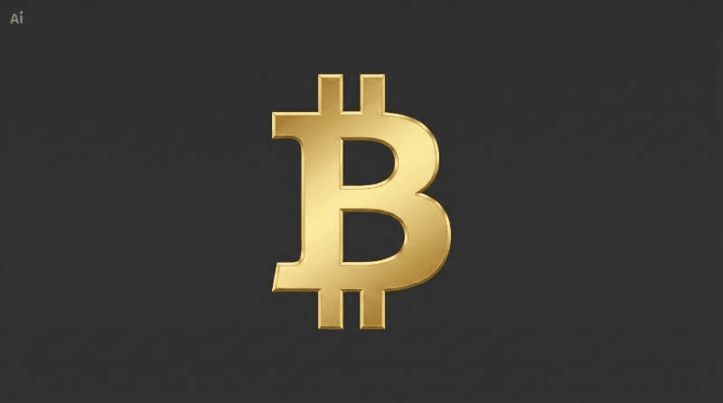 gold bitcoin symbol