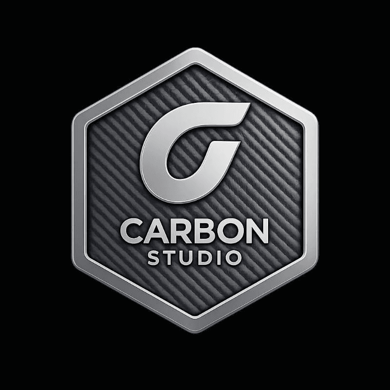 metallic logo