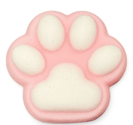 pink paw print