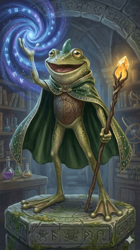 frog staff