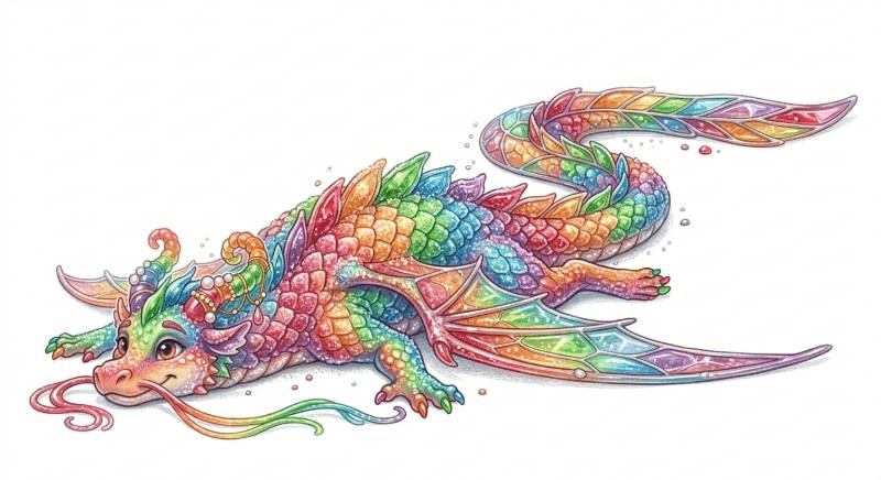 colorful dragon