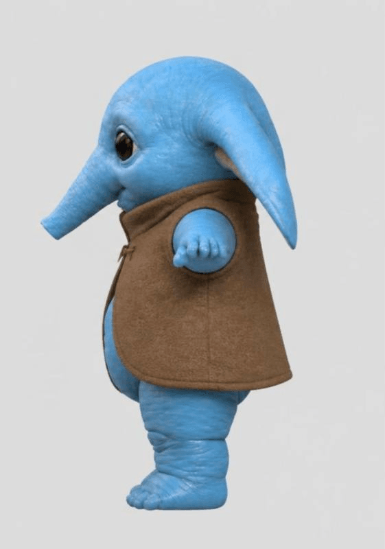 blue-skinned toy