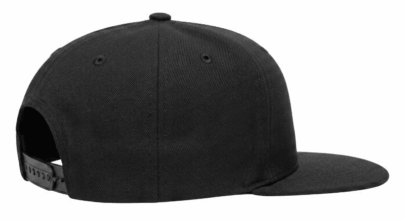 black baseball cap