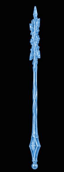 blue crystal wand