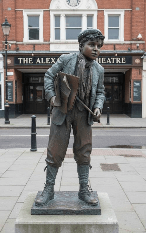 bronze statue