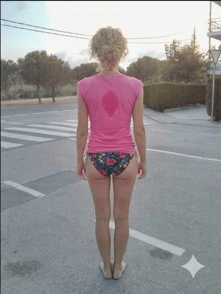 pink shirt