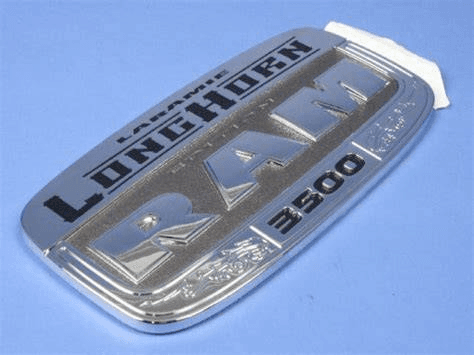 metal emblem